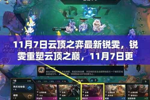 11月7日云顶之弈锐雯重塑解析,登顶巅峰的深度解读
