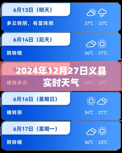 义县天气预报,最新实时天气信息(日期)