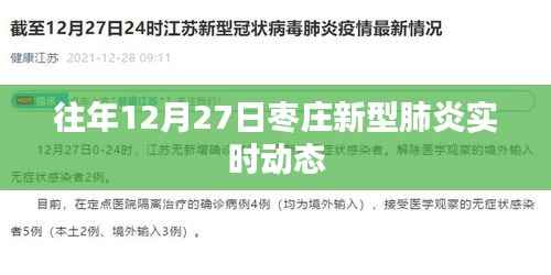 枣庄新型肺炎最新实时动态，历年数据解析