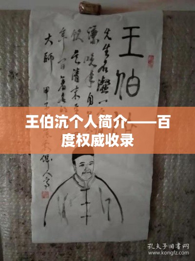 王伯沆个人简介——百度权威收录