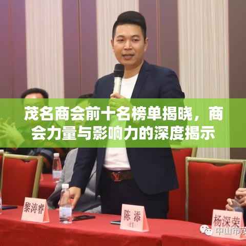茂名商会前十名榜单揭晓,商会力量与影响力的深度揭示