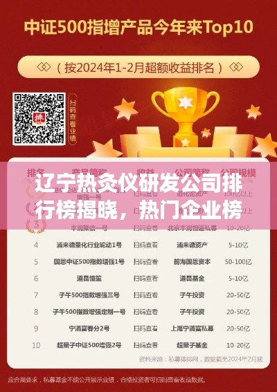 辽宁热灸仪研发公司排行榜揭晓,热门企业榜单不容错过!